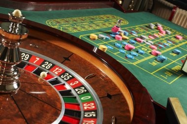 result hongkong baccarat table with card layout and betting positions